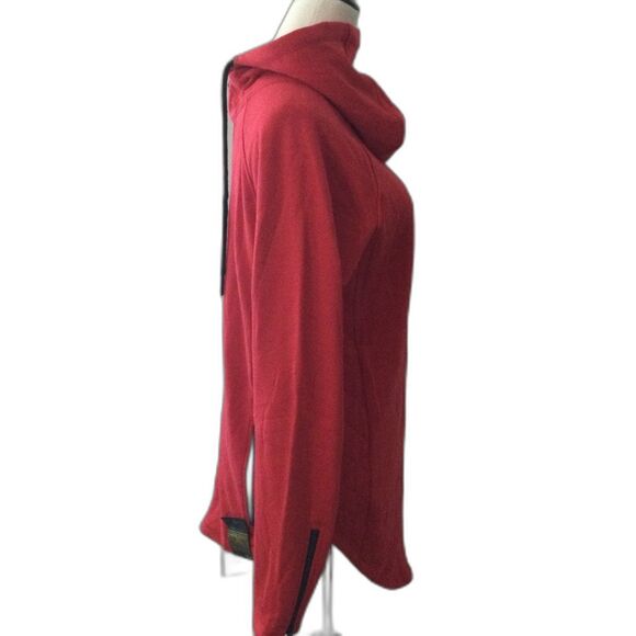 Jordan Craig Sweatshirt Women’s Size Medium Color Red Full Zipper Hoodie - Picture 3 of 11